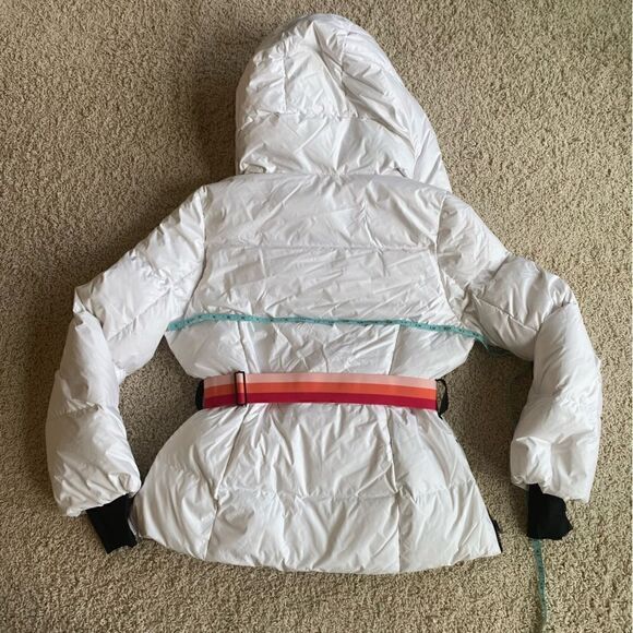 Goldbergh Women’s Snowmass Jacket Belted Ski Coat Waterproof NWT US 12 - Picture 4 of 7
